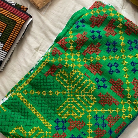 Beautiful Hand Embroidered Quilt